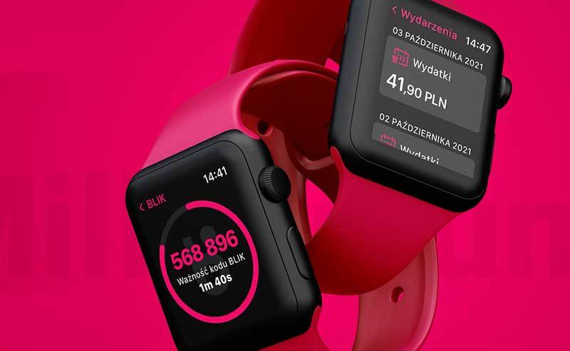 Bank Millennium ma świetną apkę dla Apple Watch - są kody BLIK
