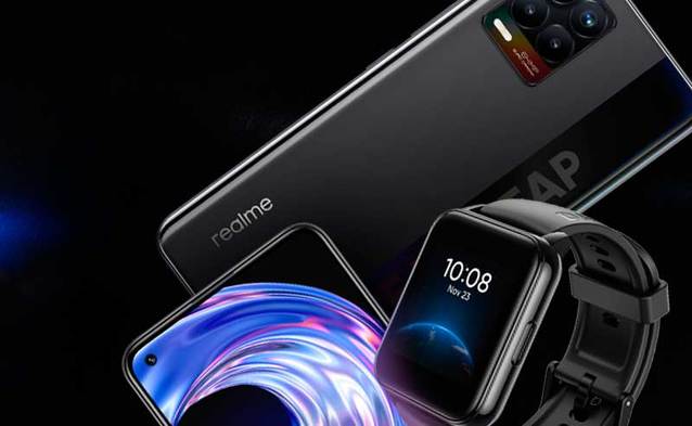 realme 8 z zegarkiem realme Watch 2 za 999 zł