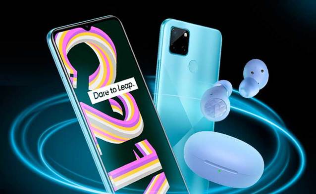 realme C21Y i słuchawki realme Buds Q2 za 599 zł