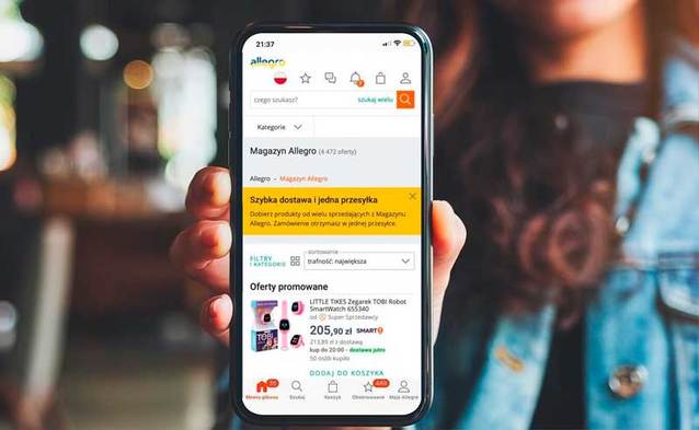 Biometryczne potwierdzenia zakupów i płatności Allegro Pay w aplikacjach mobilnych Allegro
