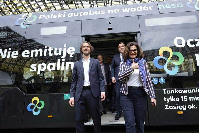 Autobus wodorowy Solorza będzie jeździł od jutra po Gdańsku