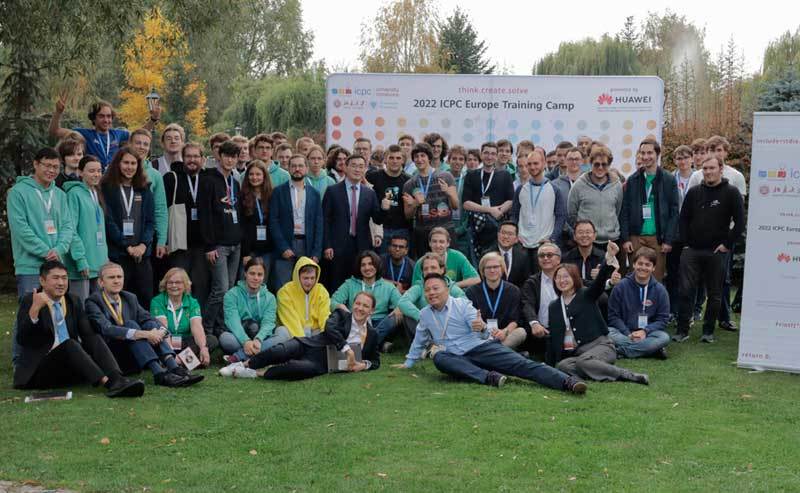 2022 ICPC Europe Training Camp wspierany przez Huawei po raz pierwszy raz w Polsce