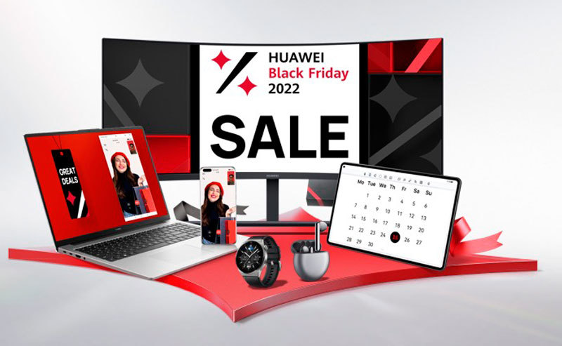 Huawei Black Friday - promocja na laptopy, telefony i zegarki