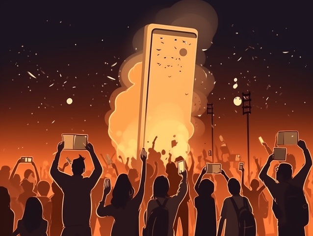 Ktoś podpalił maszt sieci Play. Straty mogą sięgnąć kilkunastu tys. zł