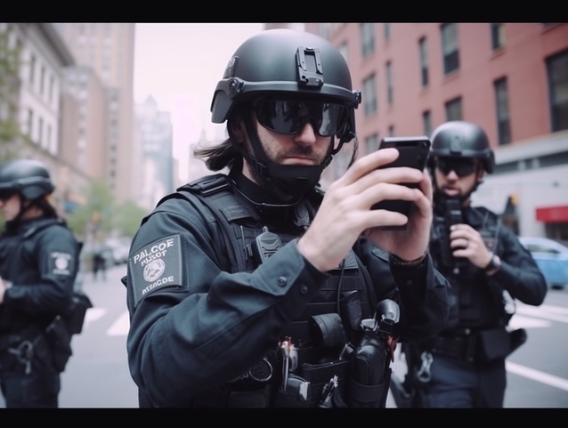 Policyjna ekipa śledcza z najnowszym sprzętem szukała zagubionego telefonu wiceministra