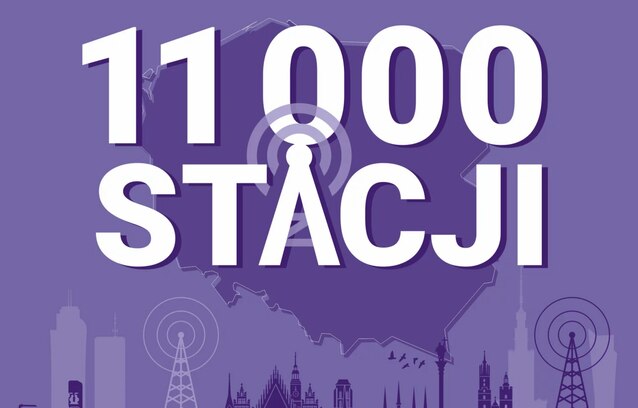 PLAY się chwali - ma 11 tysięcy własnych stacji bazowych