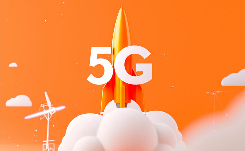 Orange Polska - na razie ruch w sieci 5G to 1.5 procenta całości