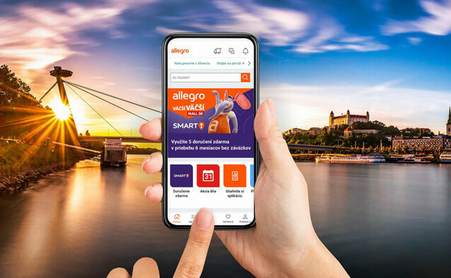 Allegro teraz stawia na Słowację