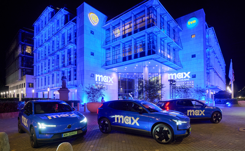 MAX w Polsce promują paczkomaty, INEA, Świątek, Noskowska i Volvo