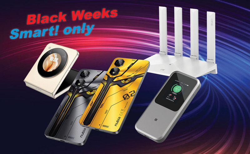 Promocja Black Week na produkty ZTE i nubia