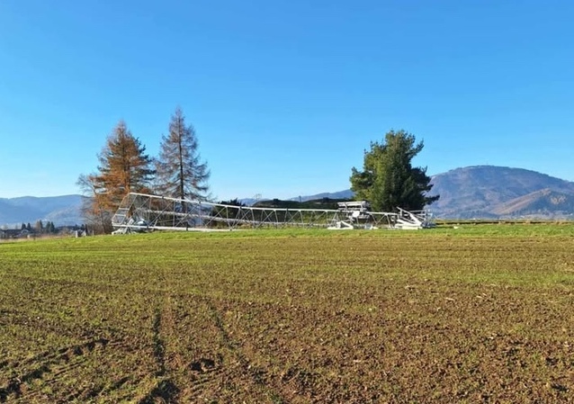 Przewrócił się maszt Cellnex'u