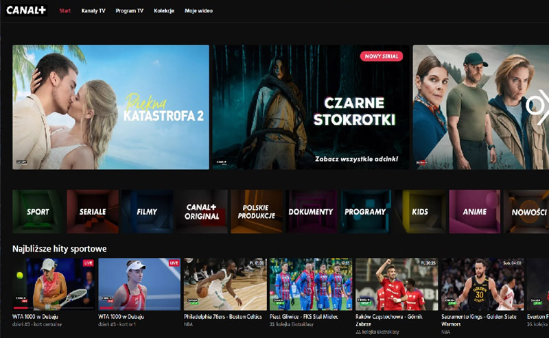 Aplikacja CANAL+ dostępna na telewizorach Samsung