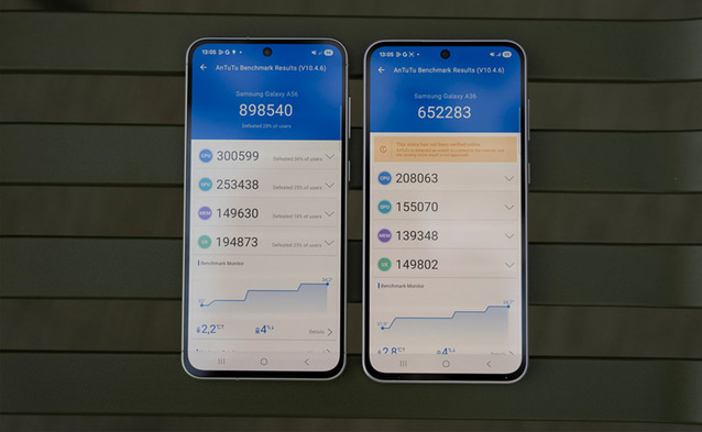 Porównanie Samsunga Galaxy A56 z Samsungiem Galaxy A36