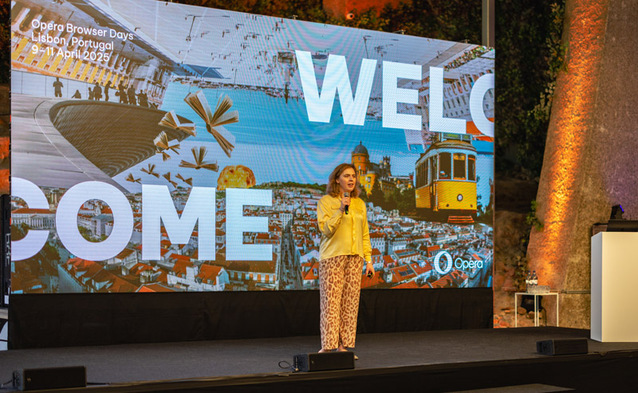 Opera pokazała nam w Lizbonie jak będzie wyglądała przyszłość przeglądania internetu