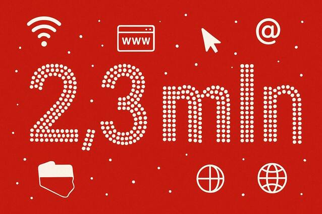 Jest jeszcze 2.3 mln adresów bez dostępu do szybkiego internetu