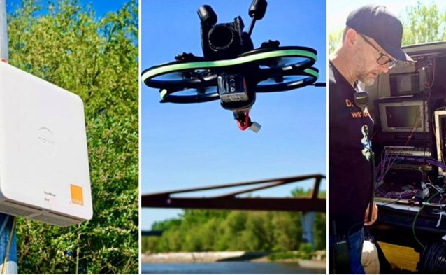 W Warszawie działała prywatna sieć 5G - klientem Orange była Telewizja Polska