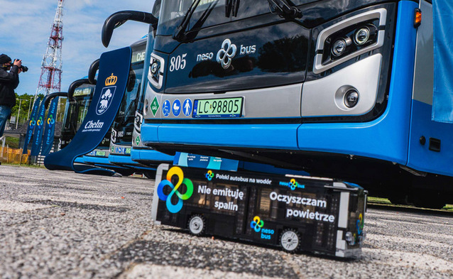 Grupa Polsat Plus dostarczyła kolejne autobusy wodorowe