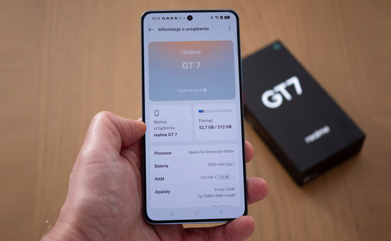 Recenzja realme GT 7 - to nie jest flagowiec, a jest i tak maksymalnie wypasiony