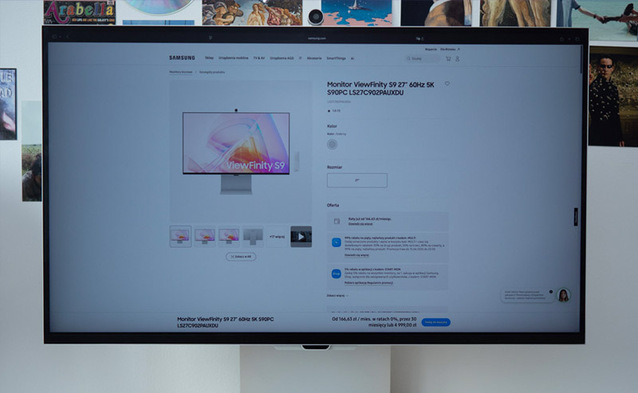 Samsung odpowiedział na Apple Studio Display - sprawdziliśmy Samsung 27" ViewFinity S9