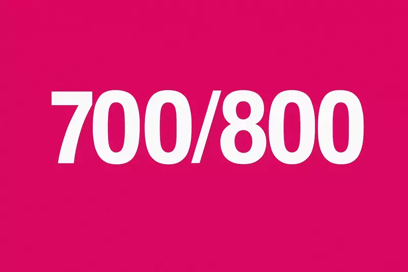 T-Mobile chce szybko uruchomić 5G na pasmach 700 i 800