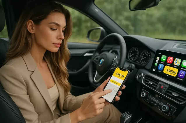 InPost działa w Apple CarPlay