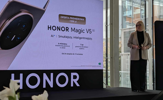 HONOR Magic V5 debiutuje w Polsce