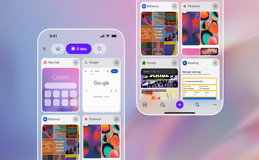 Opera One na iOS z nowym systemem kart
