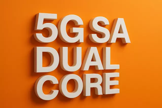 W Orange ma działać 5G SA w modelu dual core