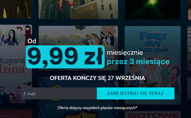 Disney+ za 9,99 zł