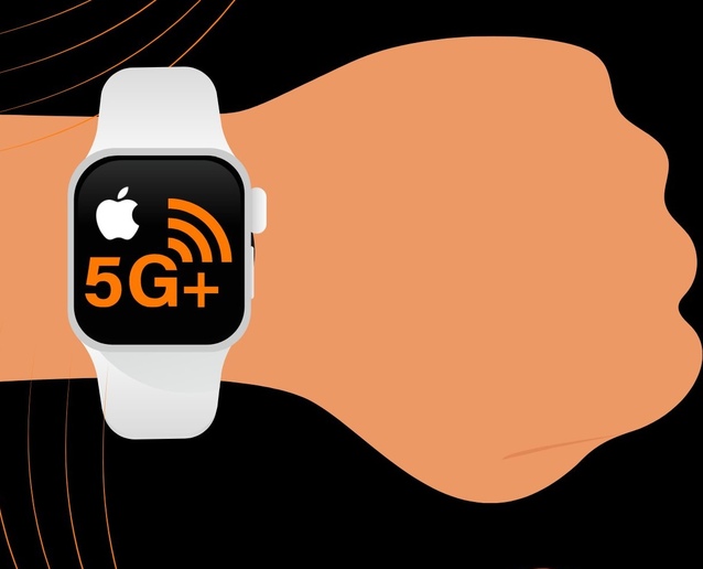 Orange pierwszym operatorem z 5G+ na Apple Watch
