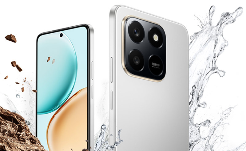 HONOR X7d – nowy smartfon z większą wytrzymałością i przyciskiem AI