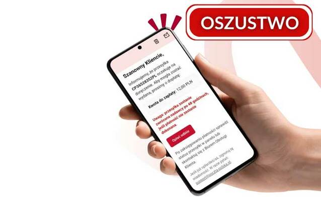 Podszywają się pod Pocztę Polską - nowa fala oszustw w sieci