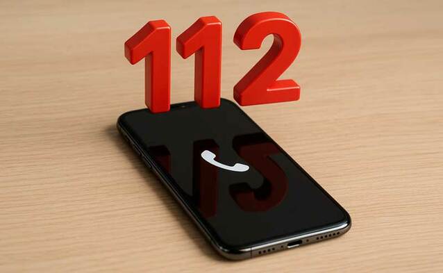 Trudności z połączeniem na 112