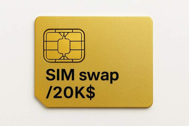 Atak SIM swap kosztuje 20K PLN - celem inwestujący w kryptowaluty