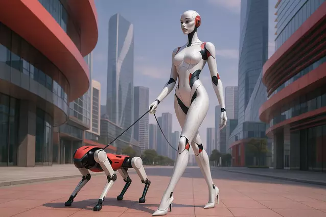 Huawei pokazał nowe anteny, psy roboty, humanoidy - 5G Advanced już w całym metrze w Szanghaju