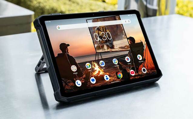 Pancerne tablety z Androidem 15 - teraz także z projektorem