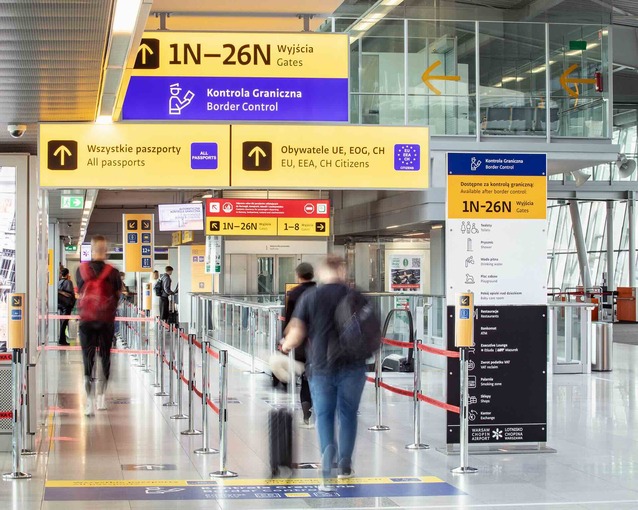 W poniedziałek lotnisko Chopina uruchamia EES