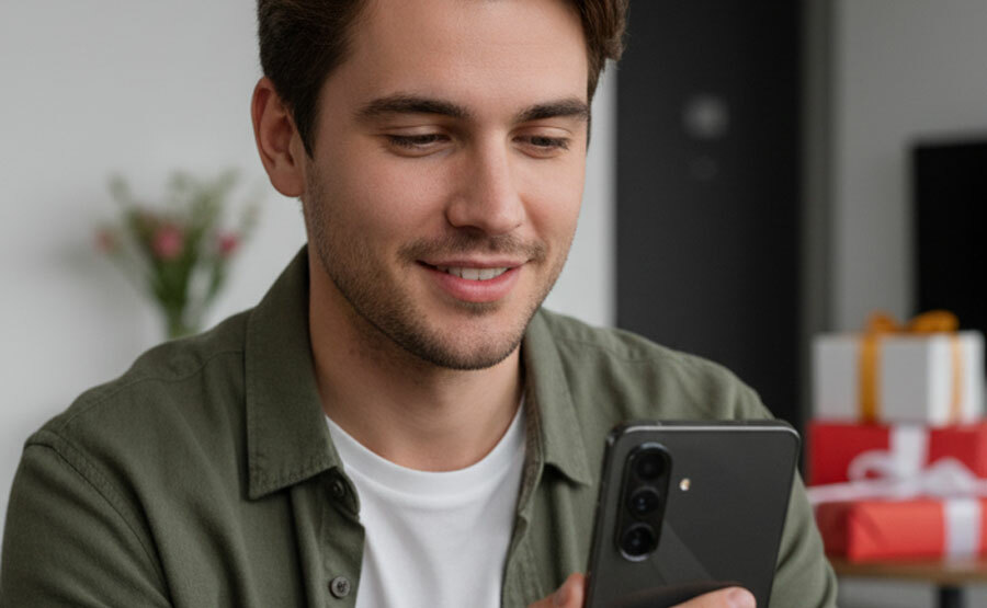 Smartfon Samsunga w prezencie