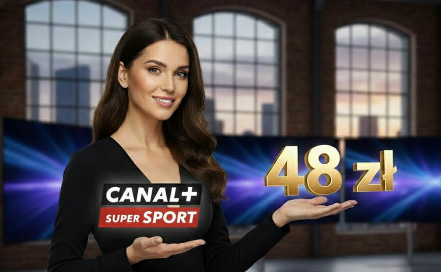 CANAL+ SUPER SPORT taniej na Black Week – 48 zł/mies. przez rok