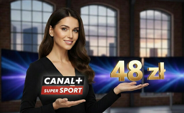CANAL+ SUPER SPORT taniej na Black Week – 48 zł/mies. przez rok