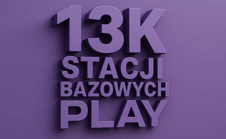 PLAY ma 13 tysięcy stacji i wyłącza roaming krajowy