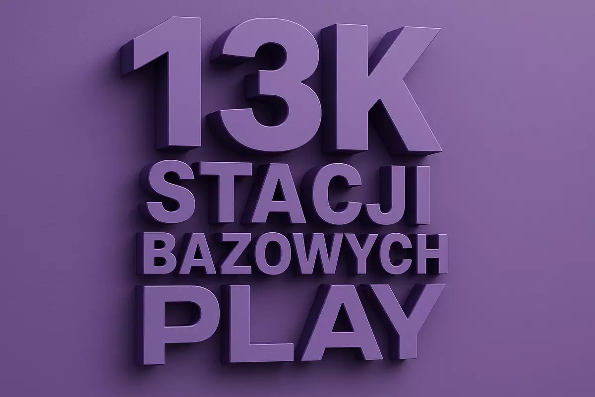 PLAY ma 13 tysięcy stacji i wyłącza roaming krajowy