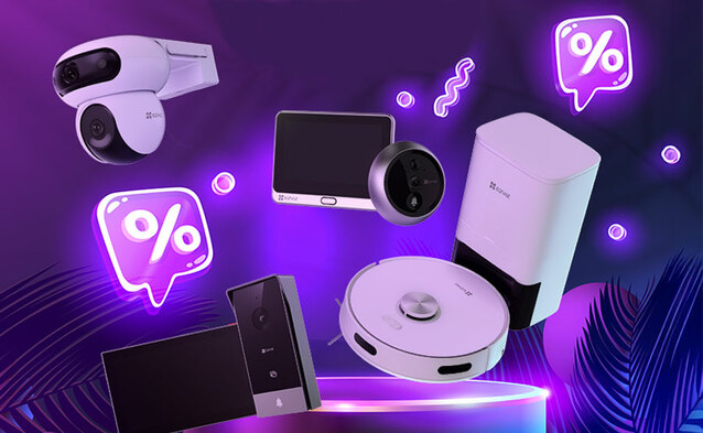 Black Week – tańsze kamery, wideodomofony i roboty sprzątające