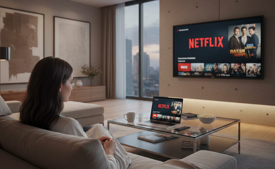 4 godziny dziennie przed TV i rekord streamingu