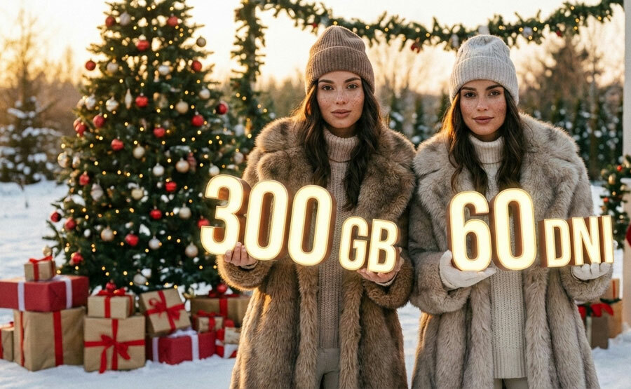300 GB na 60 dni w prezencie