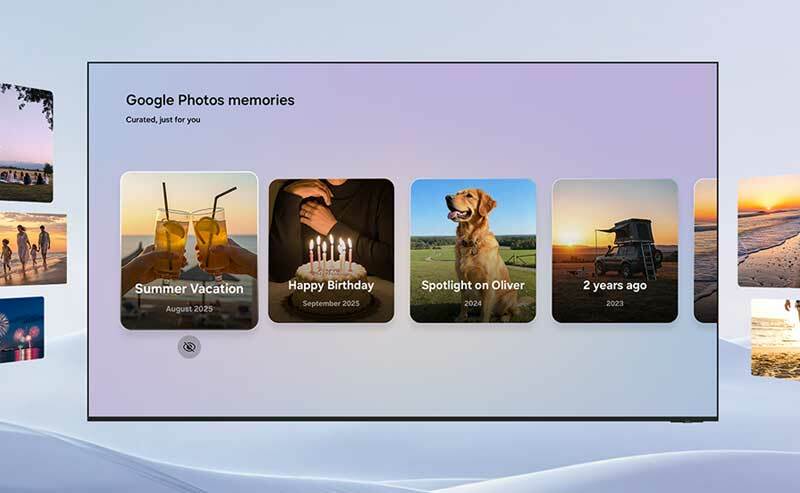 Google Photos w telewizorach Samsung - nowe funkcje zapowiedziane na 2026