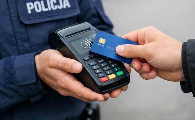Płatności bezgotówkowe za mandaty zostają - program potrwa do końca 2028