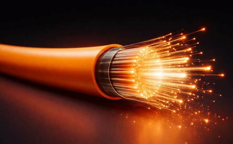 Światłowód w 2025 miał tylko jeden kolor