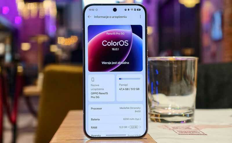 OPPO Reno15 Pro 5G – nasze pierwsze wrażenia