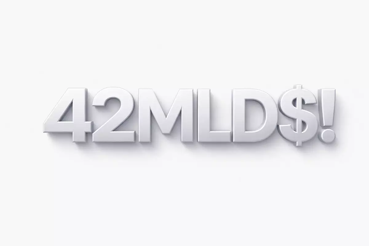 iPhone odnotował najlepszy kwartał w historii - Apple ma 42 mld dolarów zysku netto w kwartał